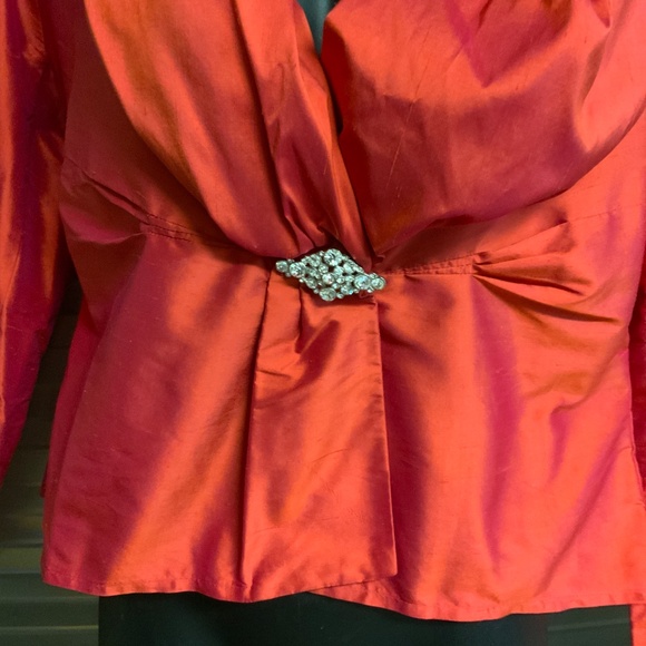 Connie Roberson Silk Evening Jacket - Picture 3 of 6